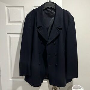 Men’s Navy Ralph Lauren double breasted coat